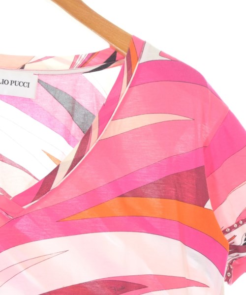 EMILIO PUCCI（エミリオプッチ）Tシャツ・カットソー ピンク サイズ:XS レディース/2200694539024