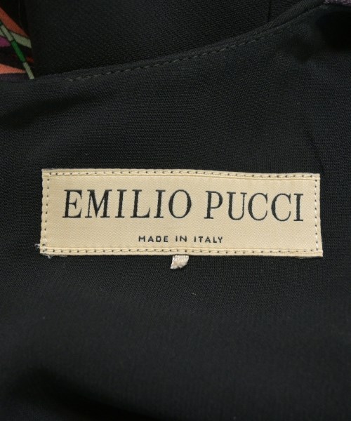 EMILIO PUCCI（エミリオプッチ）ワンピース 黒 サイズ:40(M位) レディース/2200694539031