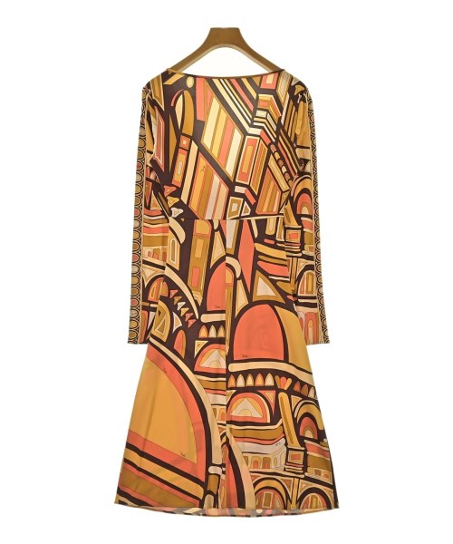 EMILIO PUCCI（エミリオプッチ）ワンピース 黄 サイズ:40(M位) レディース/2200699245104