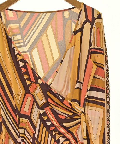 EMILIO PUCCI（エミリオプッチ）ワンピース 黄 サイズ:40(M位) レディース/2200699245104