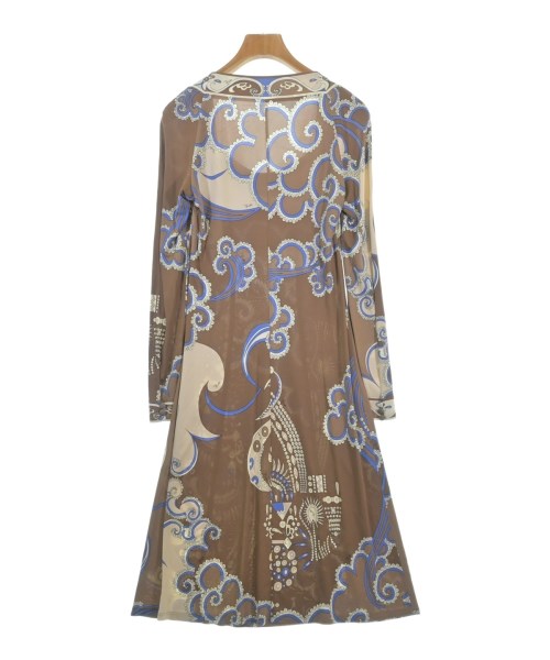 EMILIO PUCCI（エミリオプッチ）ワンピース 茶 サイズ:40(M位) レディース/2200699973083