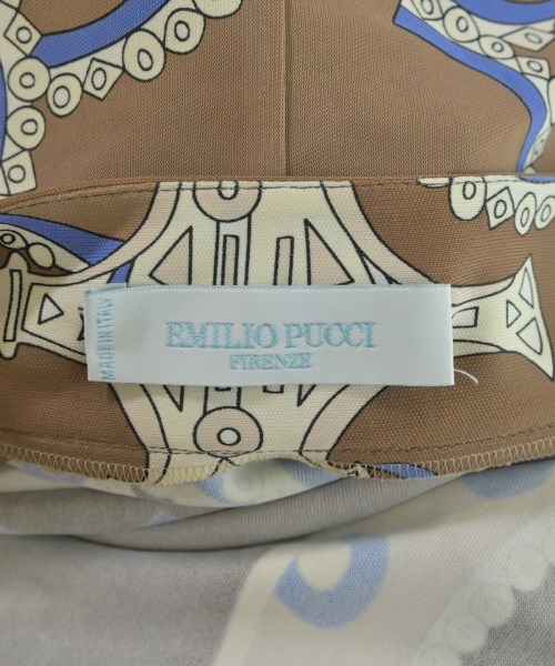 EMILIO PUCCI（エミリオプッチ）ワンピース 茶 サイズ:40(M位) レディース/2200699973083