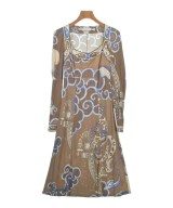 EMILIO PUCCI（エミリオプッチ）ワンピース 茶 サイズ:40(M位) レディース/2200699973083