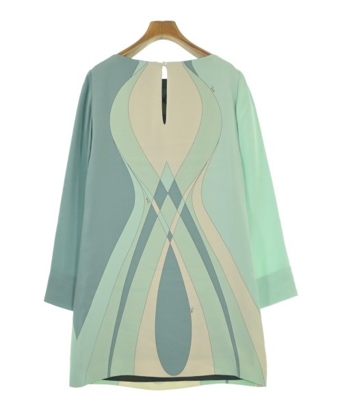 EMILIO PUCCI（エミリオプッチ）ワンピース 青 サイズ:40(M位) レディース/2200646494012