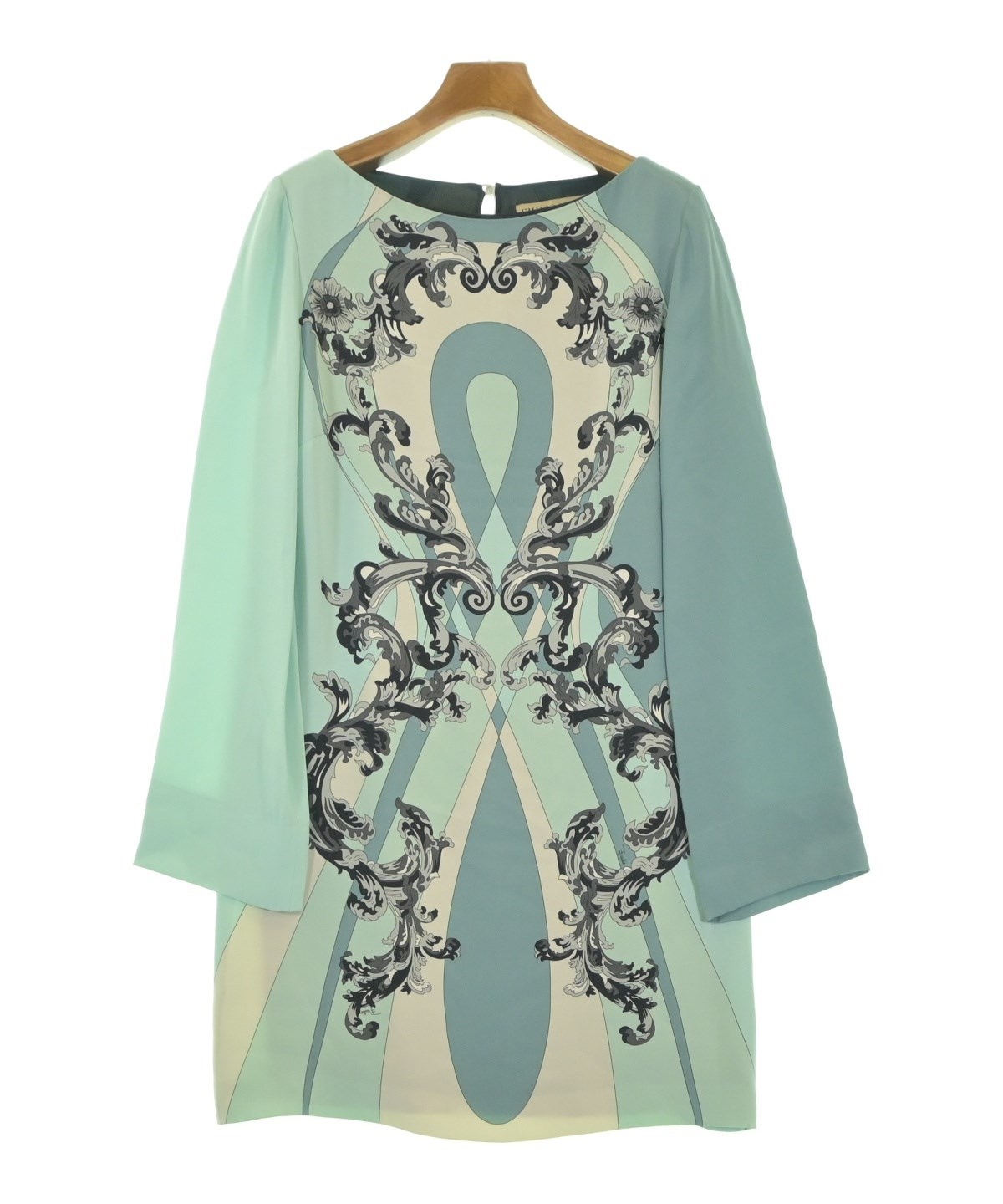 EMILIO PUCCI（エミリオプッチ）ワンピース 青 サイズ:40(M位