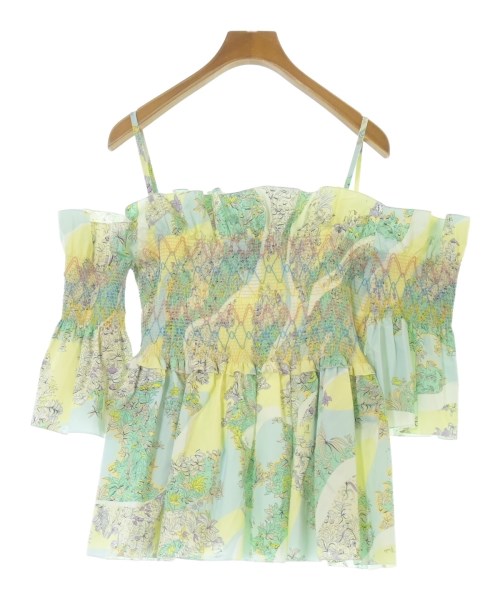 EMILIO PUCCI（エミリオプッチ）ブラウス 青 サイズ:38(S位) レディース/2200646494029