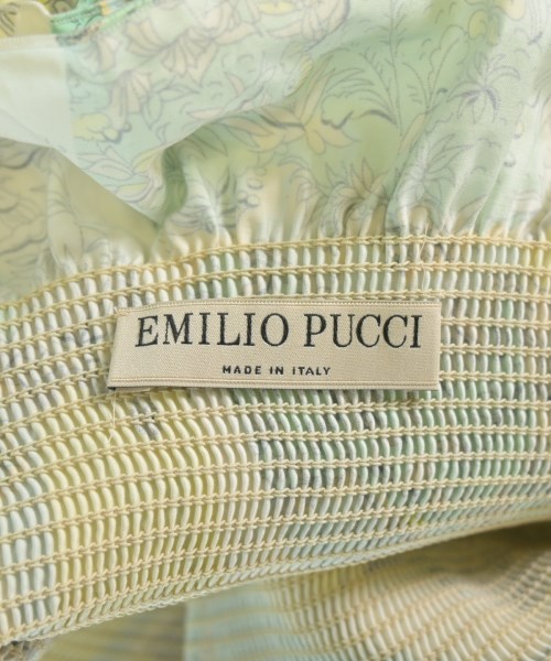 EMILIO PUCCI（エミリオプッチ）ブラウス 青 サイズ:38(S位) レディース/2200646494029