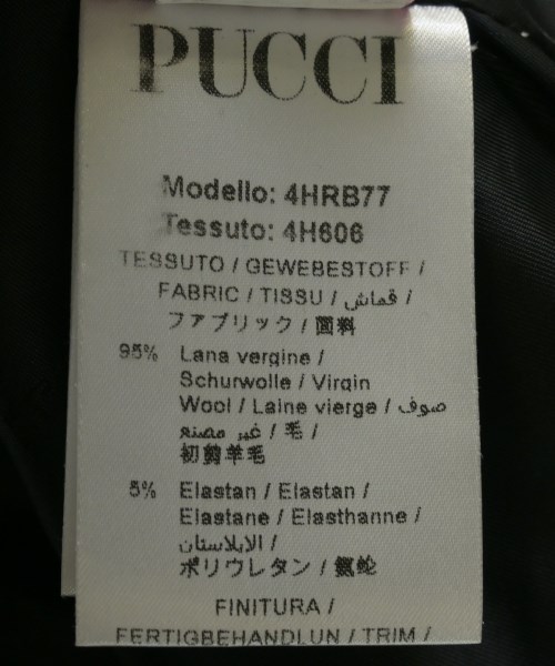 EMILIO PUCCI（エミリオプッチ）ジャケット 黒 サイズ:38(S位) レディース/2200655274018