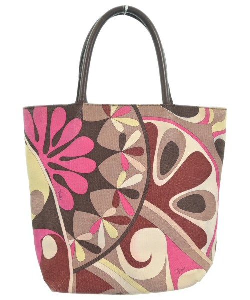 EMILIO PUCCI(エミリオプッチ)トートバッグ 茶 サイズ:-/2200655507031
