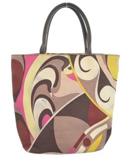 EMILIO PUCCI（エミリオプッチ）トートバッグ 茶 サイズ:- レディース/2200655507031