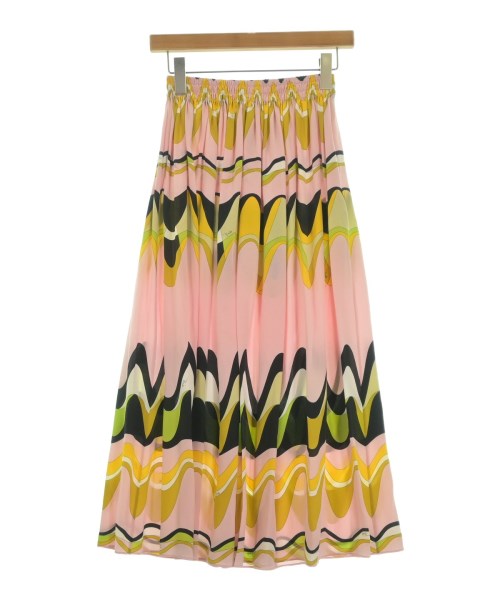 EMILIO PUCCI(エミリオプッチ)ロング・マキシ丈スカート ピンク サイズ:38(S位)/2200646464015