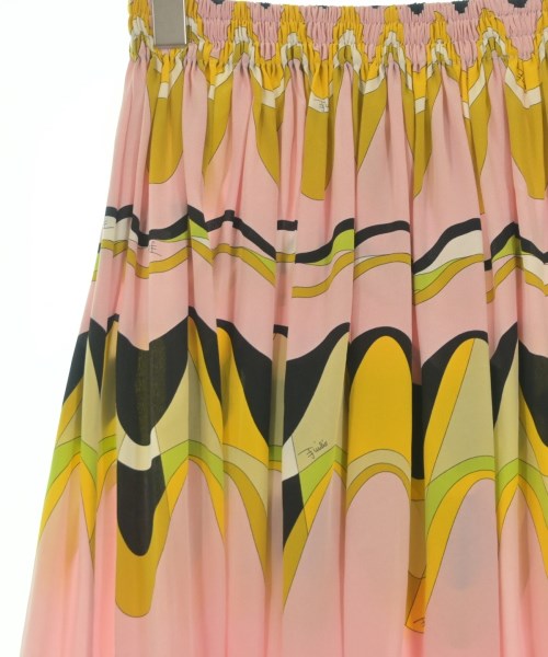 EMILIO PUCCI（エミリオプッチ）ロング・マキシ丈スカート ピンク サイズ:38(S位) レディース/2200646464015