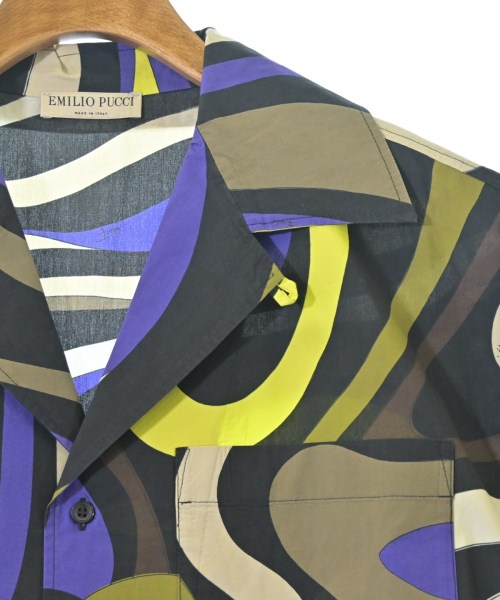 EMILIO PUCCI（エミリオプッチ）カジュアルシャツ 黒 サイズ:M メンズ/2200657821067