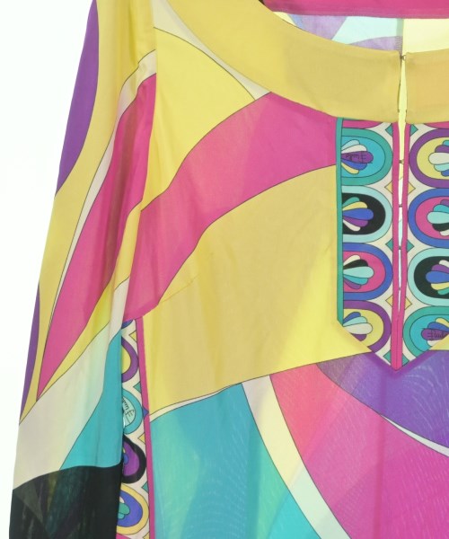 EMILIO PUCCI（エミリオプッチ）Tシャツ・カットソー 黄 サイズ:38(S位) レディース/2200655842101