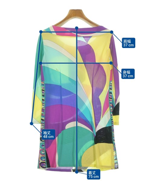 EMILIO PUCCI（エミリオプッチ）Tシャツ・カットソー 黄 サイズ:38(S位) レディース/2200655842101