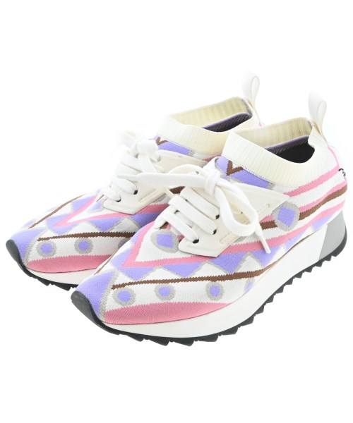 EMILIO PUCCI(エミリオプッチ)スニーカー 白 サイズ:EU37(23.5cm位)/2200661871096