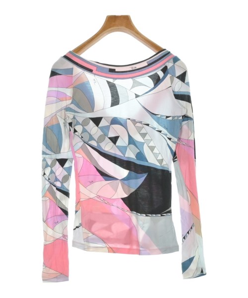 EMILIO PUCCI（エミリオプッチ）Tシャツ・カットソー ピンク サイズ:38(S位) レディース/2200661884027
