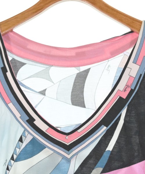EMILIO PUCCI（エミリオプッチ）Tシャツ・カットソー ピンク サイズ:38(S位) レディース/2200661884027