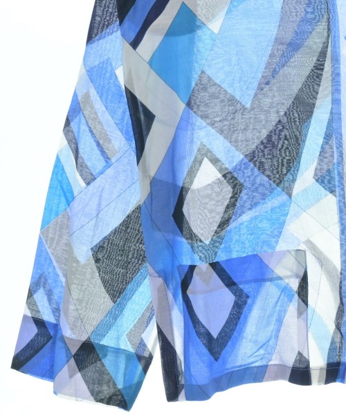 EMILIO PUCCI（エミリオプッチ）ブラウス 青 サイズ:L レディース/2200712720014