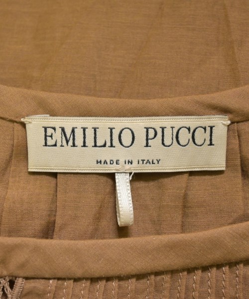 EMILIO PUCCI（エミリオプッチ）ブラウス 茶 サイズ:F レディース/2200709558132