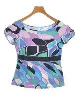 EMILIO PUCCI（エミリオプッチ）Tシャツ・カットソー 青 サイズ:40(M位) レディース/2200714162102