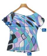 EMILIO PUCCI（エミリオプッチ）Tシャツ・カットソー 青 サイズ:40(M位) レディース/2200714162102