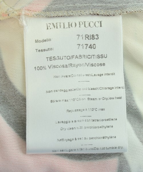 EMILIO PUCCI（エミリオプッチ）ワンピース その他（柄物・カラフル） サイズ:38(S位) レディース/2200714498164