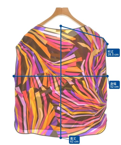 EMILIO PUCCI（エミリオプッチ）ブラウス 黄 サイズ:34(XXS位) レディース/2200716354048