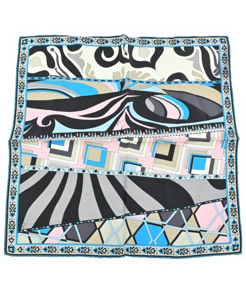 EMILIO PUCCI（エミリオプッチ）バンダナ・スカーフ 青 サイズ:- レディース/2200717991181