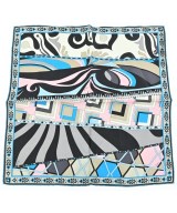 EMILIO PUCCI（エミリオプッチ）バンダナ・スカーフ 青 サイズ:- レディース/2200717991181