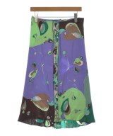 EMILIO PUCCI（エミリオプッチ）ロング・マキシ丈スカート 緑 サイズ:42(M位) レディース/2200645015041