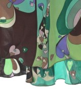 EMILIO PUCCI（エミリオプッチ）ロング・マキシ丈スカート 緑 サイズ:42(M位) レディース/2200645015041