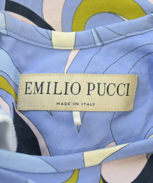 EMILIO PUCCI（エミリオプッチ）ワンピース 青 サイズ:40(M位) レディース/2200637911023