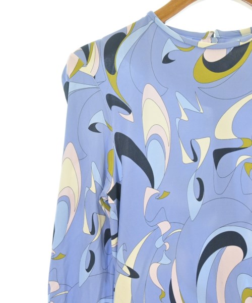 EMILIO PUCCI（エミリオプッチ）ワンピース 青 サイズ:40(M位) レディース/2200637911023