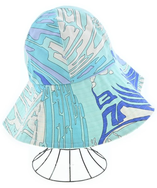 EMILIO PUCCI（エミリオプッチ）ハット 青 サイズ:2 レディース/2200641086038