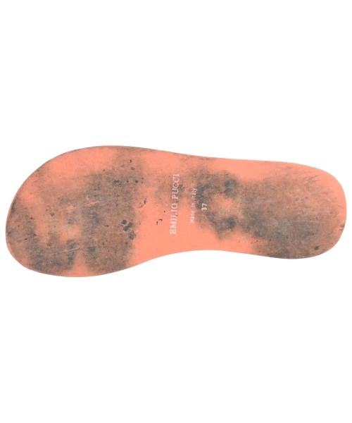 EMILIO PUCCI（エミリオプッチ）サンダル オレンジ サイズ:EU37(23.5cm位) レディース/2200640917043