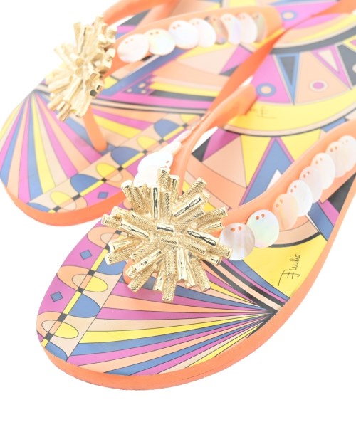 EMILIO PUCCI（エミリオプッチ）サンダル オレンジ サイズ:EU37(23.5cm位) レディース/2200640917043