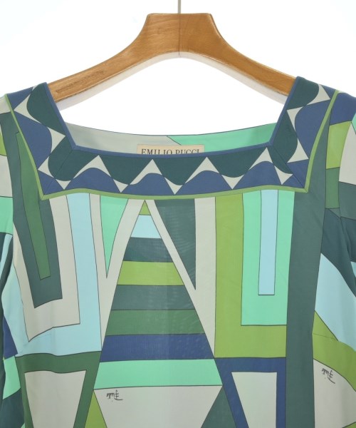 EMILIO PUCCI（エミリオプッチ）ワンピース 青 サイズ:40(M位) レディース/2200648925026