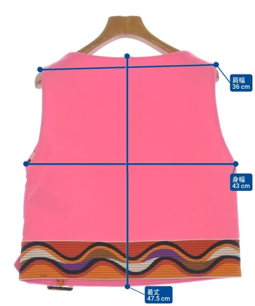 EMILIO PUCCI（エミリオプッチ）ブラウス ピンク サイズ:40(M位) レディース/2200651840248