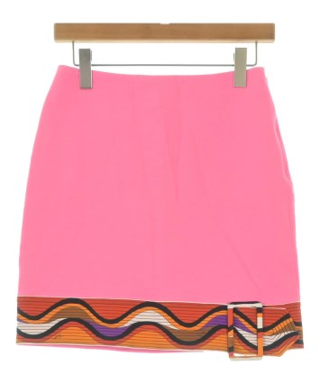 【美品】EMILIO PUCCI エミリオプッチ　台形スカート EMILIO PUCCI（エミリオプッチ）ミニスカート ピンク サイズ:-(M位