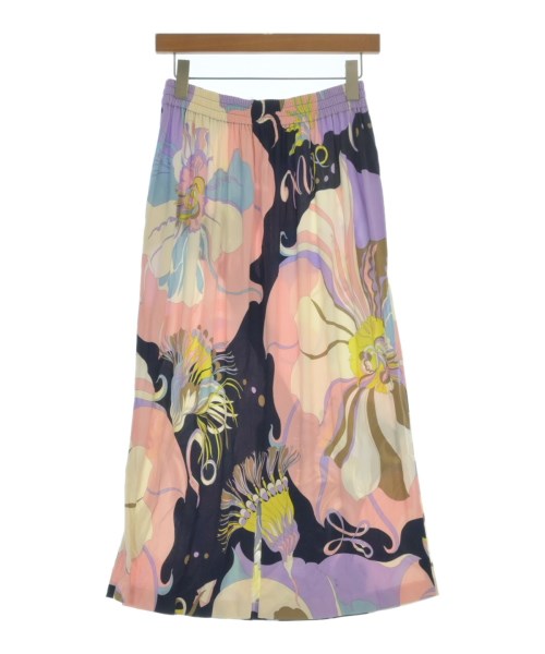 EMILIO PUCCI（エミリオプッチ）ロング・マキシ丈スカート ピンク サイズ:40(M位) レディース/2200651951371
