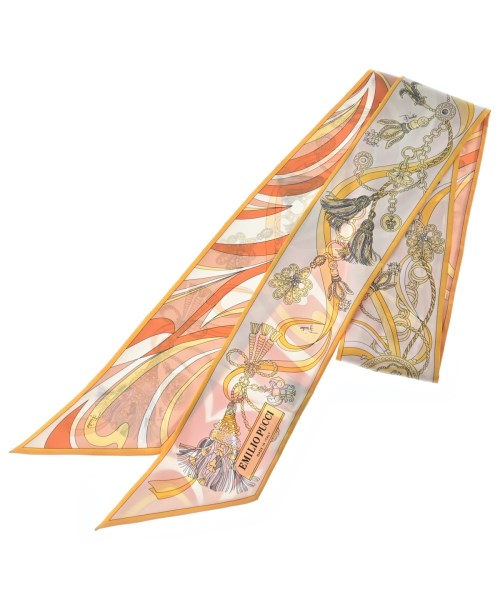 EMILIO PUCCI(エミリオプッチ)バンダナ・スカーフ オレンジ サイズ:-/2200651951418