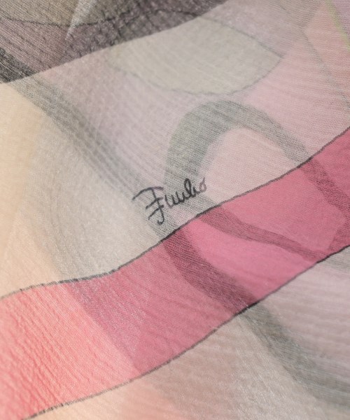 EMILIO PUCCI（エミリオプッチ）ストール ピンク サイズ:- レディース/2200652853186