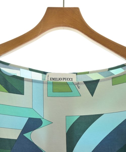 EMILIO PUCCI（エミリオプッチ）Tシャツ・カットソー 緑 サイズ:40(M位) レディース/2200704118065