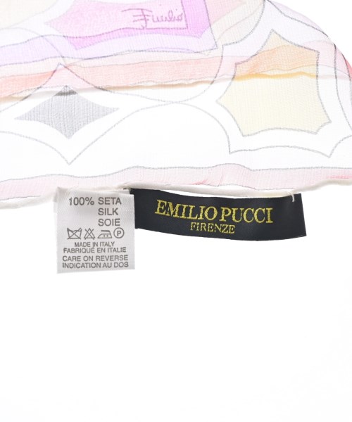EMILIO PUCCI（エミリオプッチ）バンダナ・スカーフ ピンク サイズ:- レディース/2200704251564