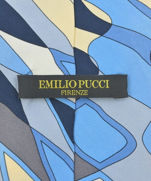 EMILIO PUCCI（エミリオプッチ）ネクタイ 青 サイズ:- メンズ/2200704604087