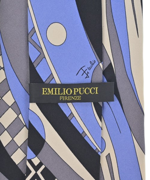 EMILIO PUCCI（エミリオプッチ）ネクタイ 青 サイズ:- メンズ/2200704604100