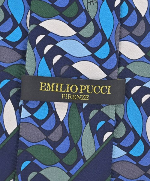 EMILIO PUCCI（エミリオプッチ）ネクタイ 紺 サイズ:- メンズ/2200704604124