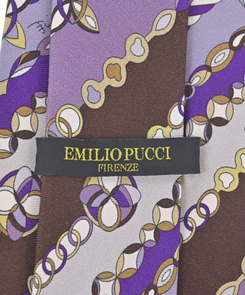 EMILIO PUCCI（エミリオプッチ）ネクタイ 紫 サイズ:- メンズ/2200704604162