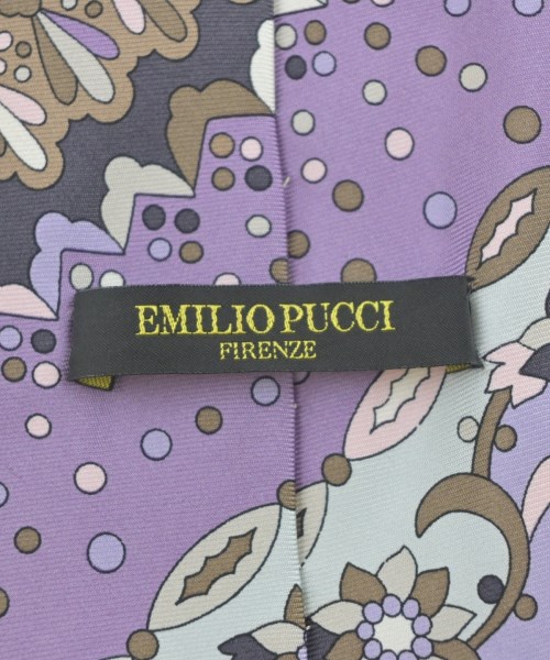 EMILIO PUCCI（エミリオプッチ）ネクタイ 紫 サイズ:- メンズ/2200704604179